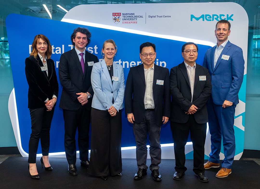 Merck KGaA Partners with NTU Singapore to Drive Digital Transformation with Trust Technology