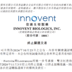 Innovent Biologics Halts Subscription Agreement with Lostrancos Ventures
