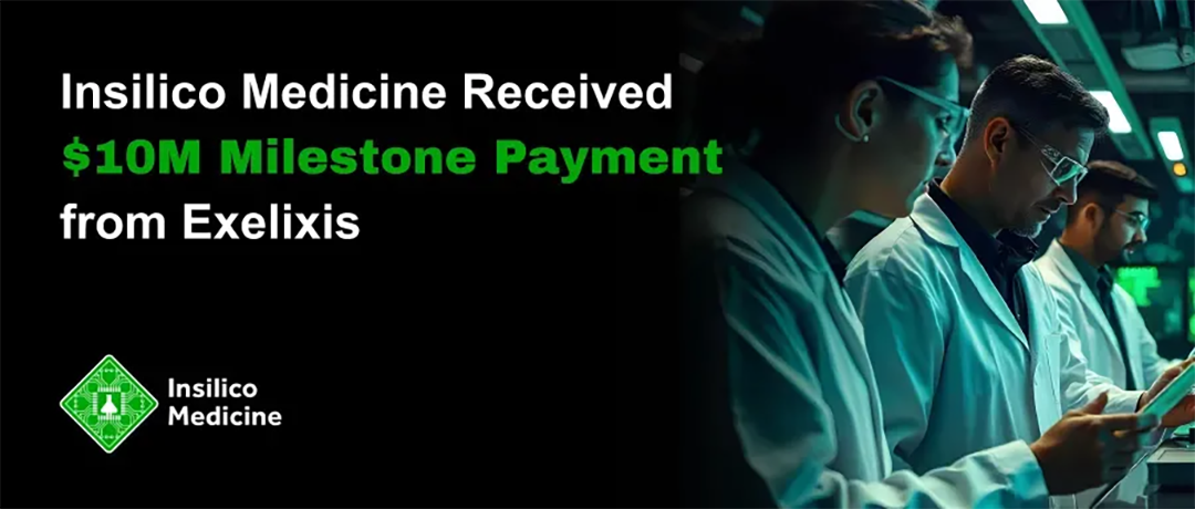 Insilico Medicine Receives $10 Million Milestone Payment for XL309 Clinical Progress