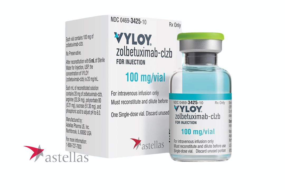 Astellas Pharma’s Vyloy Approved by NMPA for CLDN18.2 Positive Gastric Cancer