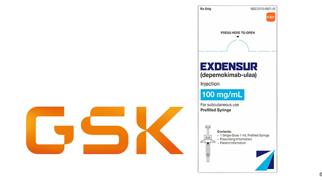 NMPA Approves GSK's Exdensur as First Ultra-Long-Acting Biologic for Severe Eosinophilic Asthma
