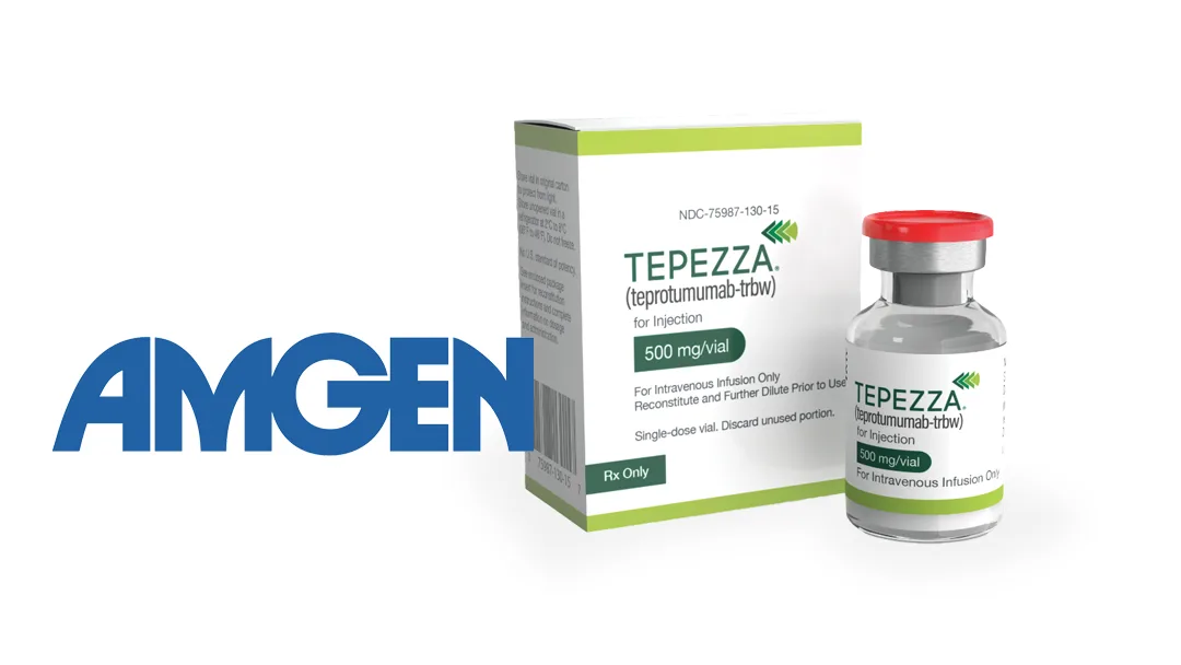 Amgen’s Subcutaneous Tepezza via On-Body Injector Meets Phase III Endpoint in Thyroid Eye Disease with 77% Proptosis Response