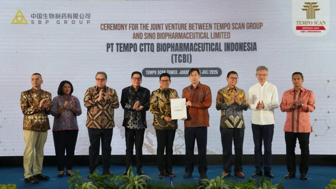 Sino Biopharmaceutical and Tempo Scan Form JV to Commercialize Innovative Drugs in Indonesia