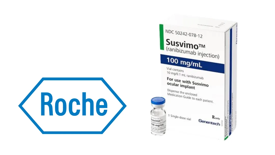 Roche's Susvimo Receives CHMP Recommendation for Neovascular AMD with Contivue Implant Delivery System