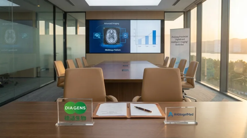Diagens Biotechnology and AntAngelMed Forge Three‑Year Pact on Medical Imaging AI – iMedImage Platform Anchors Zhejiang's Provincial "Digital and Intelligent Imaging" Build‑Out
