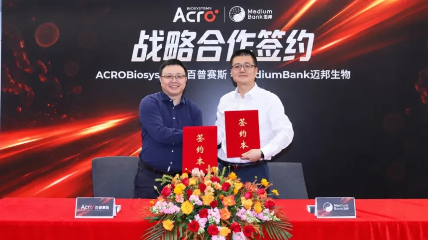 ACROBiosystems and MediumBank Forge Strategic Partnership on AI‑Designed Proteins – Closed‑Loop Program Targets Thermostable bFGF and High‑Activity Cytokines for Cell Culture Media