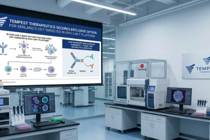 Tempest Therapeutics Secures Exclusive Option to License Senlang's CD7‑Targeted In Vivo CAR‑T Platform – Lead Bispecific BCMA/GPRC5D Candidate in Phase I for Relapsed/Refractory Multiple Myeloma
