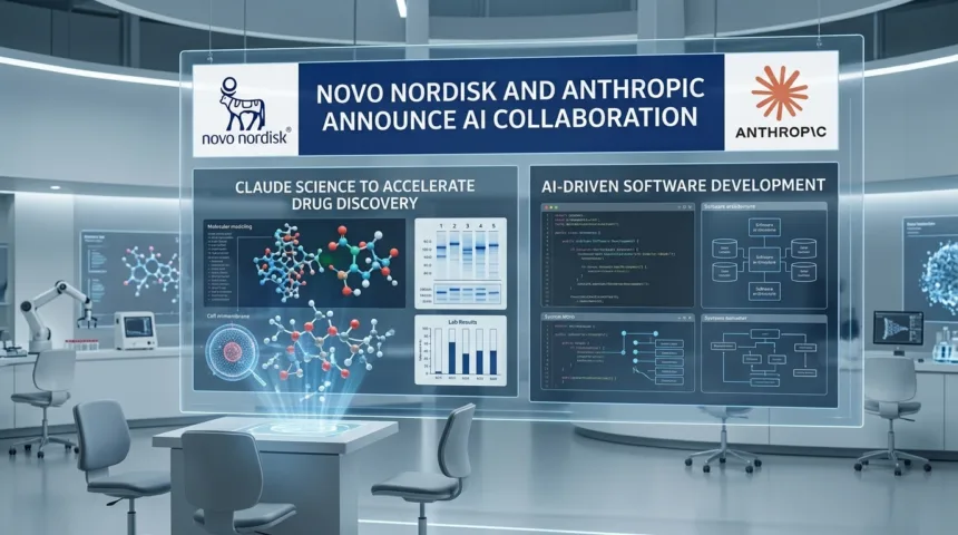 Novo Nordisk and Anthropic Announce AI Collaboration – Claude Science to Accelerate Drug Discovery and AI‑Driven Software Development