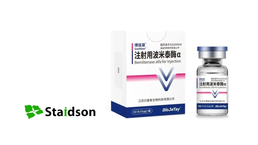 Staidson Unit BioJeTay Wins NMPA Trial Acceptance for Bemiltenase alfa in Major Surgical Bleeding – First‑in‑Class Snake Venom–Derived Factor X Activator Expands Beyond Hemophilia