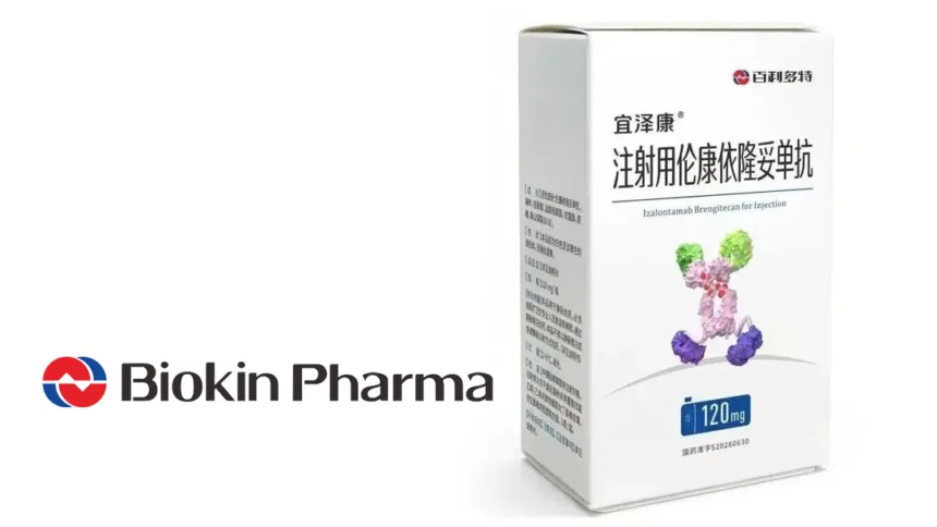 Biokin's Bispecific ADC Izalontamab Bretecan Wins Eighth Breakthrough Therapy Designation in China – PD-1 Combo Targets First-Line PD-L1-Positive TNBC