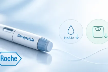 Roche Reports Positive Phase II Topline Data for Enicepatide – Once‑Weekly GLP‑1/GIP Agonist Cuts HbA1c by 2.65% and Body Weight by 15.5% at 48 Weeks