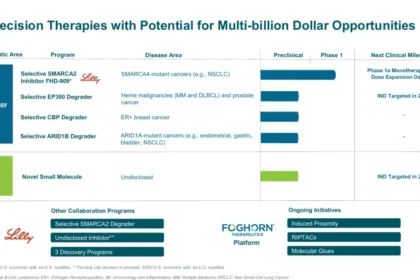 Foghorn Therapeutics and Lilly Discontinue FHD‑909 and SMARCA2 Programs – Gene Traffic Control Collaboration Ends After Phase 1 Review