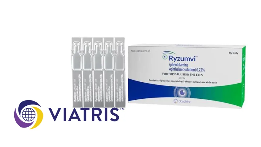 FDA Approves Viatris's RYZUMVI for Presbyopia – Phentolamine Ophthalmic Solution 0.75% Adds Age‑Related Vision Indication to Existing Mydriasis Label