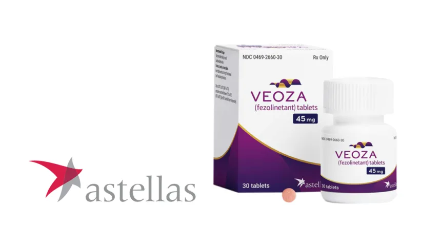 Astellas' Non-Hormonal VEOZA Gains NMPA NDA Acceptance for Menopausal Hot Flashes in China